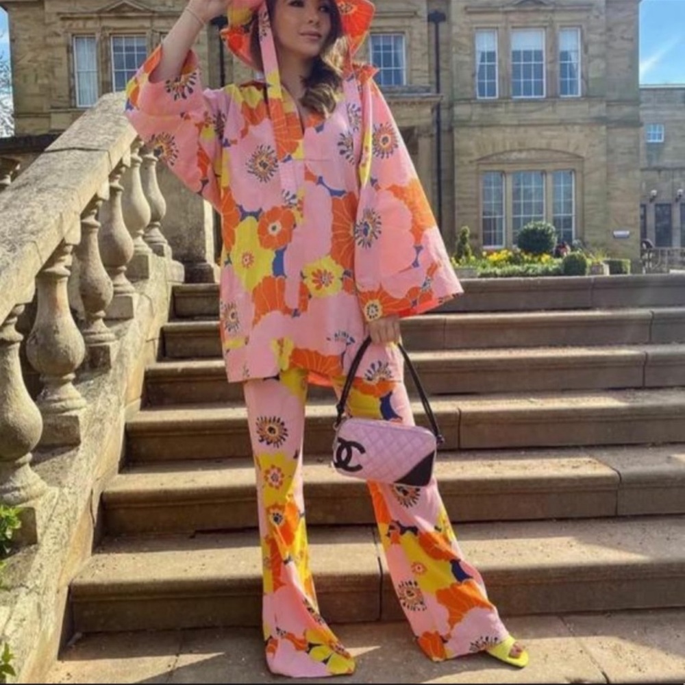 COPY - NWT Zara Multicolor High Waisted Floral Pants